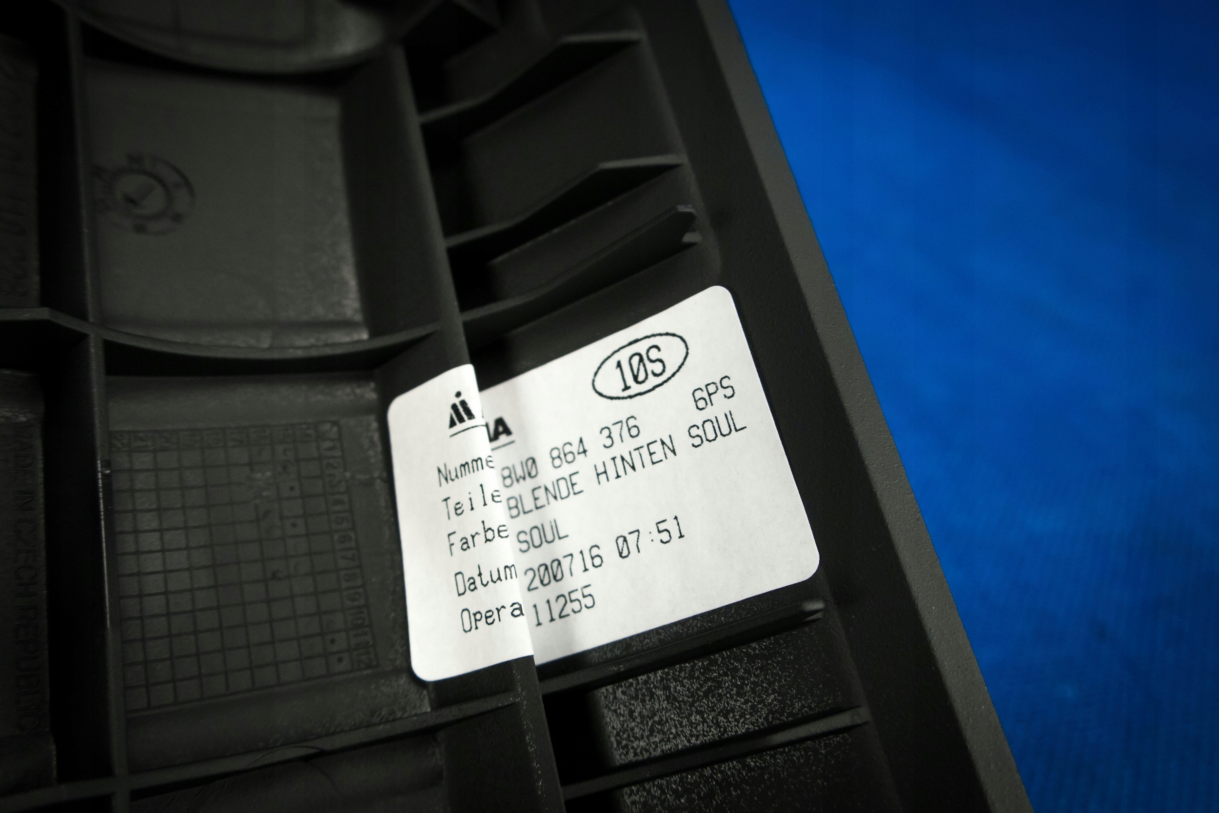 Blende Abdeckung tunelu srodkowego Audi A4 A5 8W 8W0864376