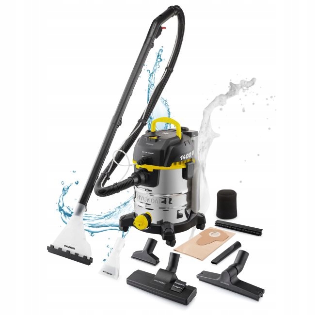 Vysavač Na Čalounění A Koberce Do Auta, Silný, Mokrý, Suchý, 4V1