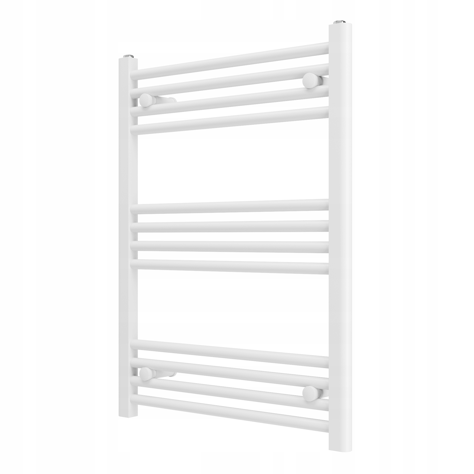 Kúpeľňový Ohrievač Biely Rebrík 60x80 cm Moderný Kaloryfer Breno