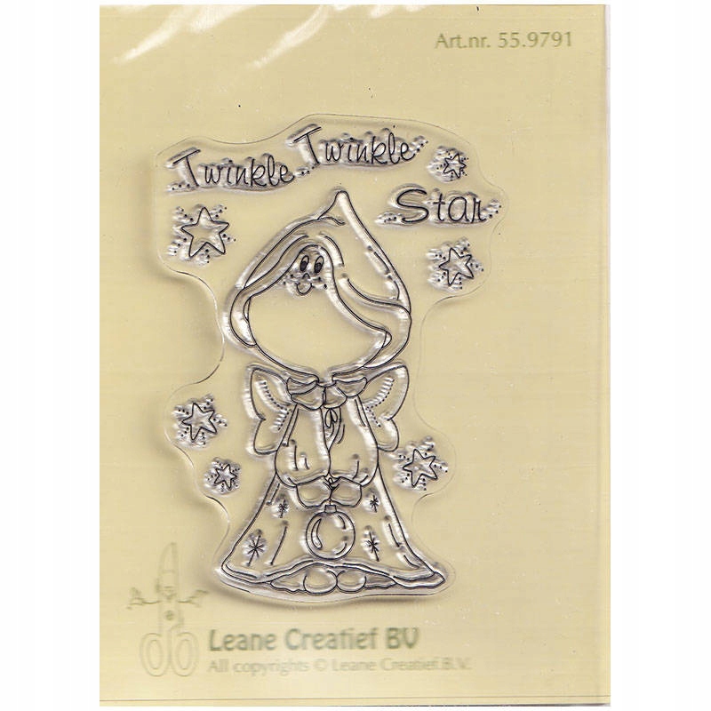 Stempel przezroczysty Leane Twinkle Star aniołek