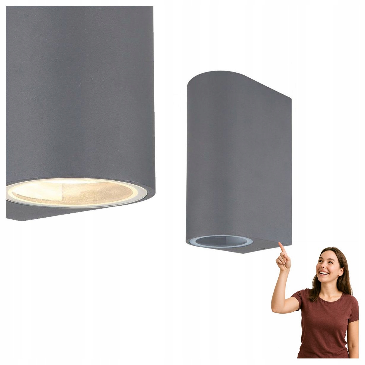 Venkovní nástěnná lampa Veronika 34163-2 Globo