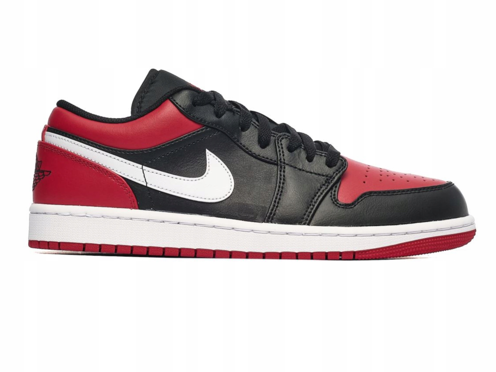 Pánské boty Nike Air Jordan 1 Low 553558-066 červeno černé 47