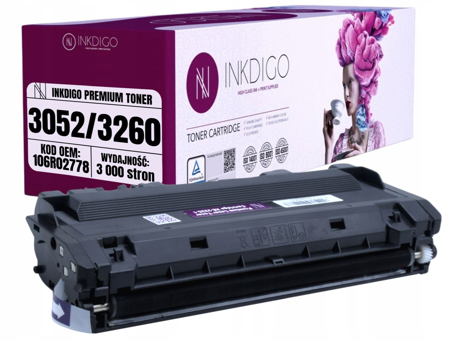 Toner do XEROX PHASER 3260 WORKCENTRE 3215 3225