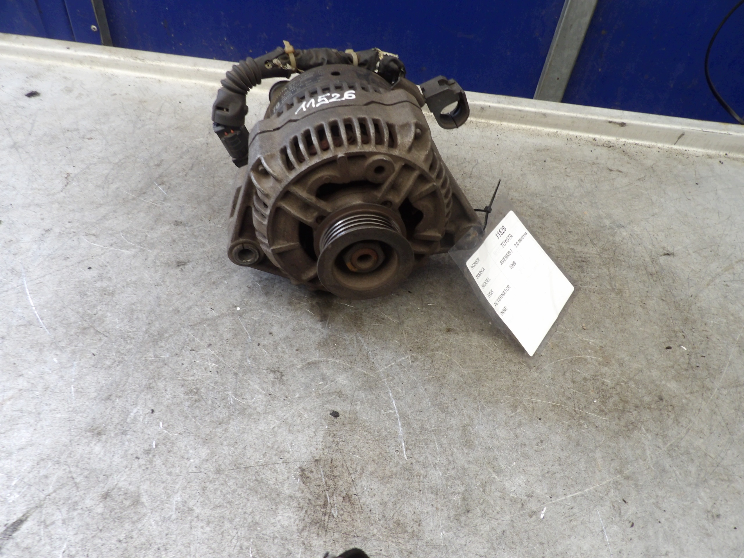Toyota Avensis T22 alternator