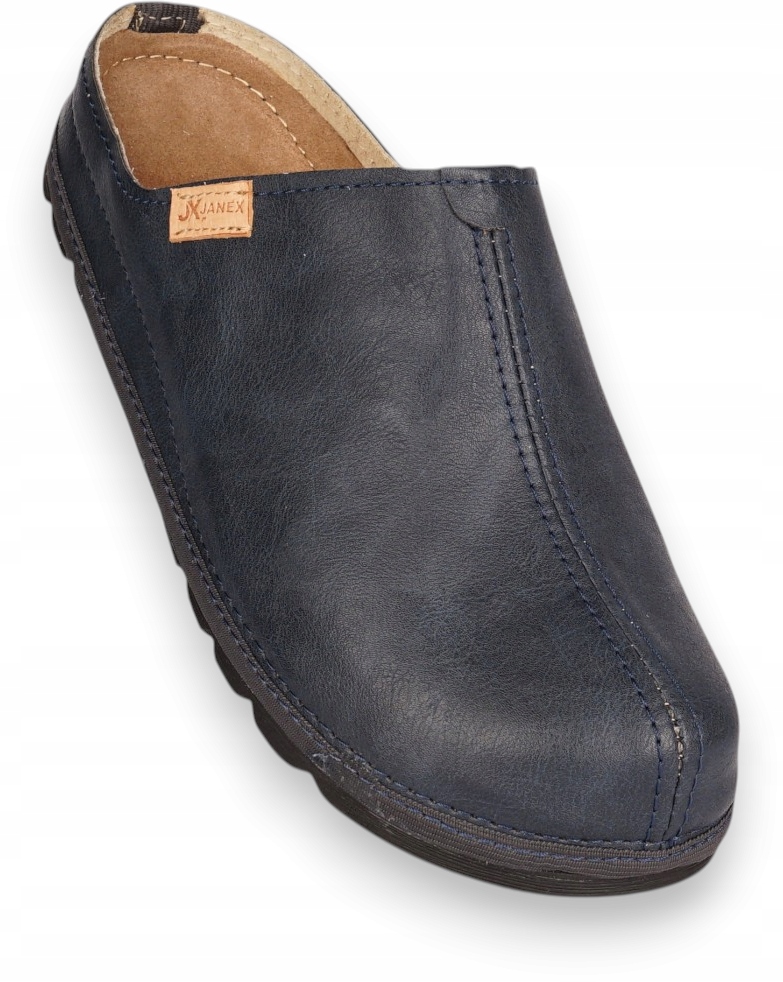 Nazouváky Dámské Kožené Tmavě modré Pro Práce Školy Domu Zahrady Silné Pohodlné