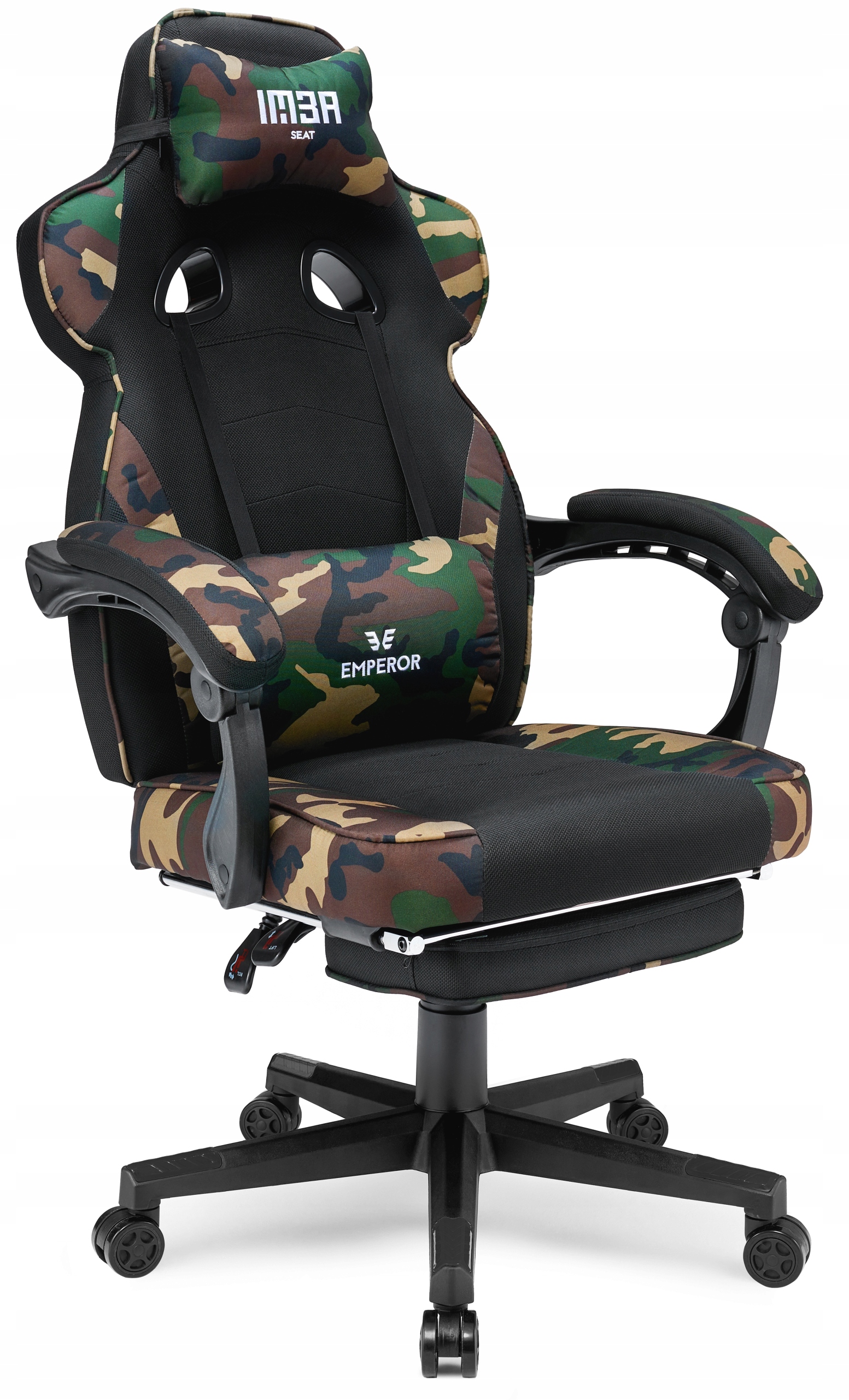 Fotel gamingowy biurowy krzesło gracza Emperor MoroTkanina