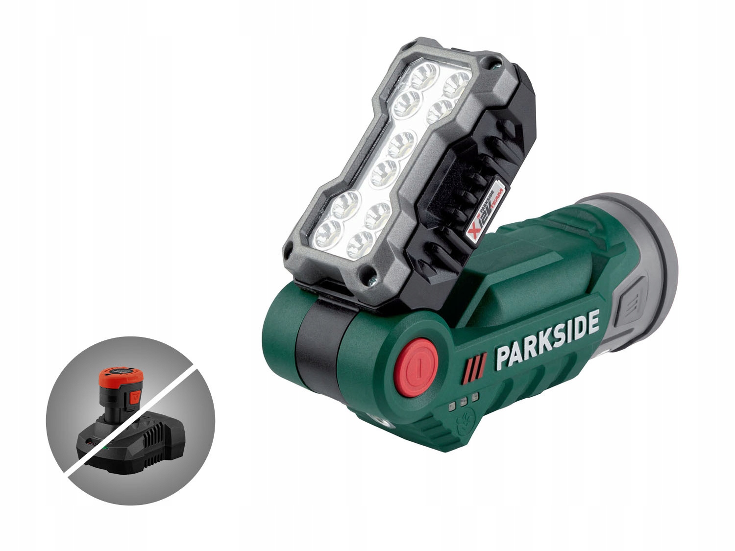 Akumulatorowa lampa robocza Parkside Plla 12 D3