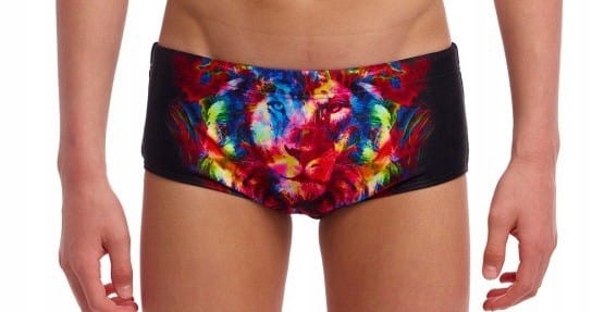 Plavky Funky Trunks Pride Alive – chlapecké nápoje 140-152 cm/10/UK26