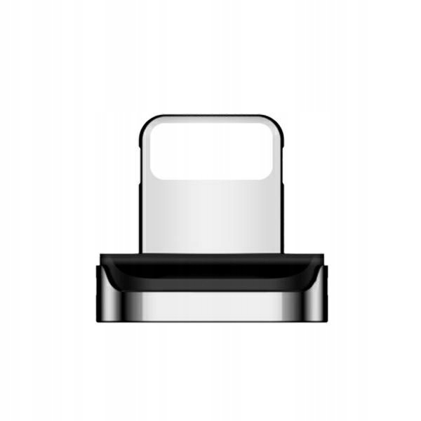 Usams Adapter magnetyczny U28 lightning bulk srebrny/silver SJ325LNTA