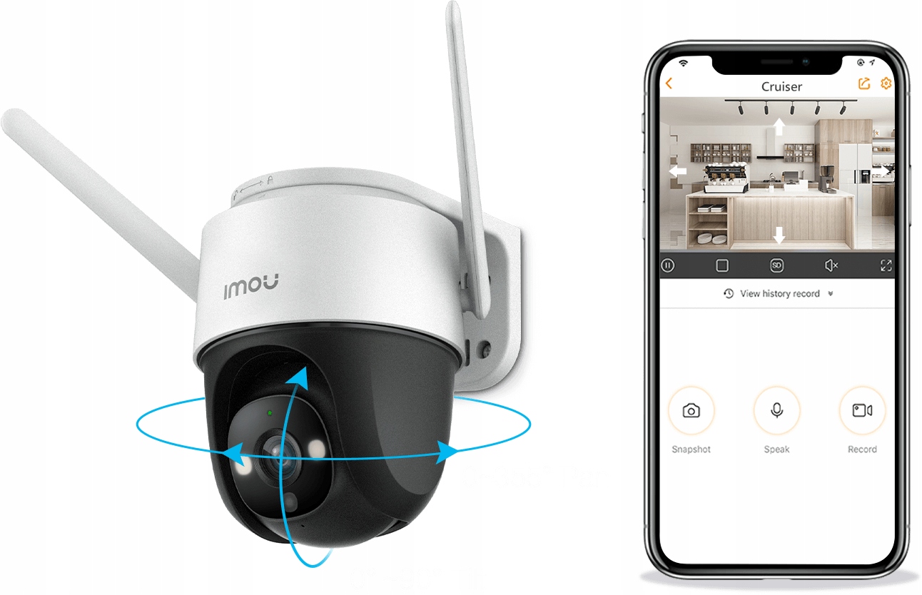 

Kamera WiFi 4MPx Obrotowa Cruiser IPC-S42FP Imou