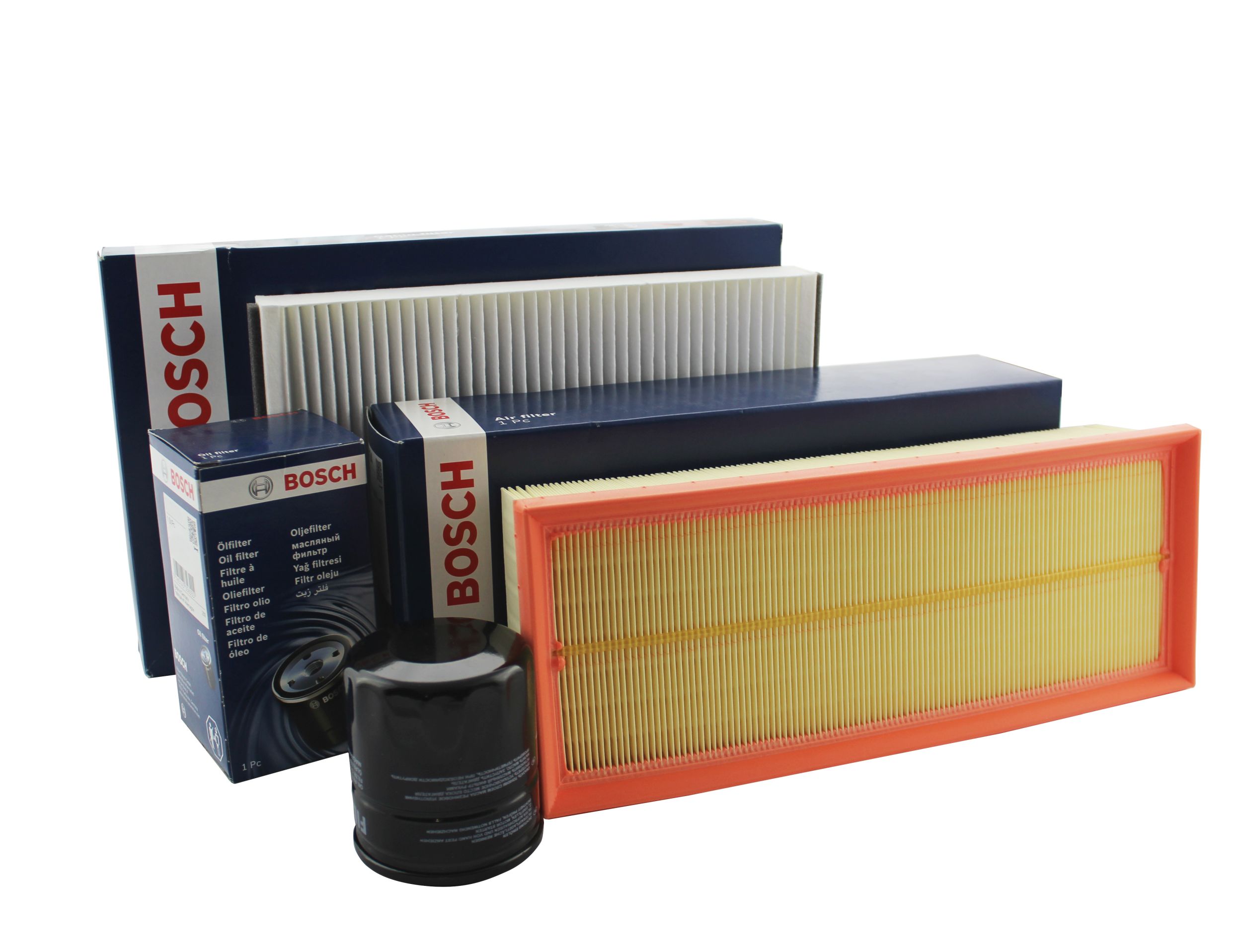 

Zestaw 3 filtrów bosch Vw Golf VI 6 1.4 16V Cgga