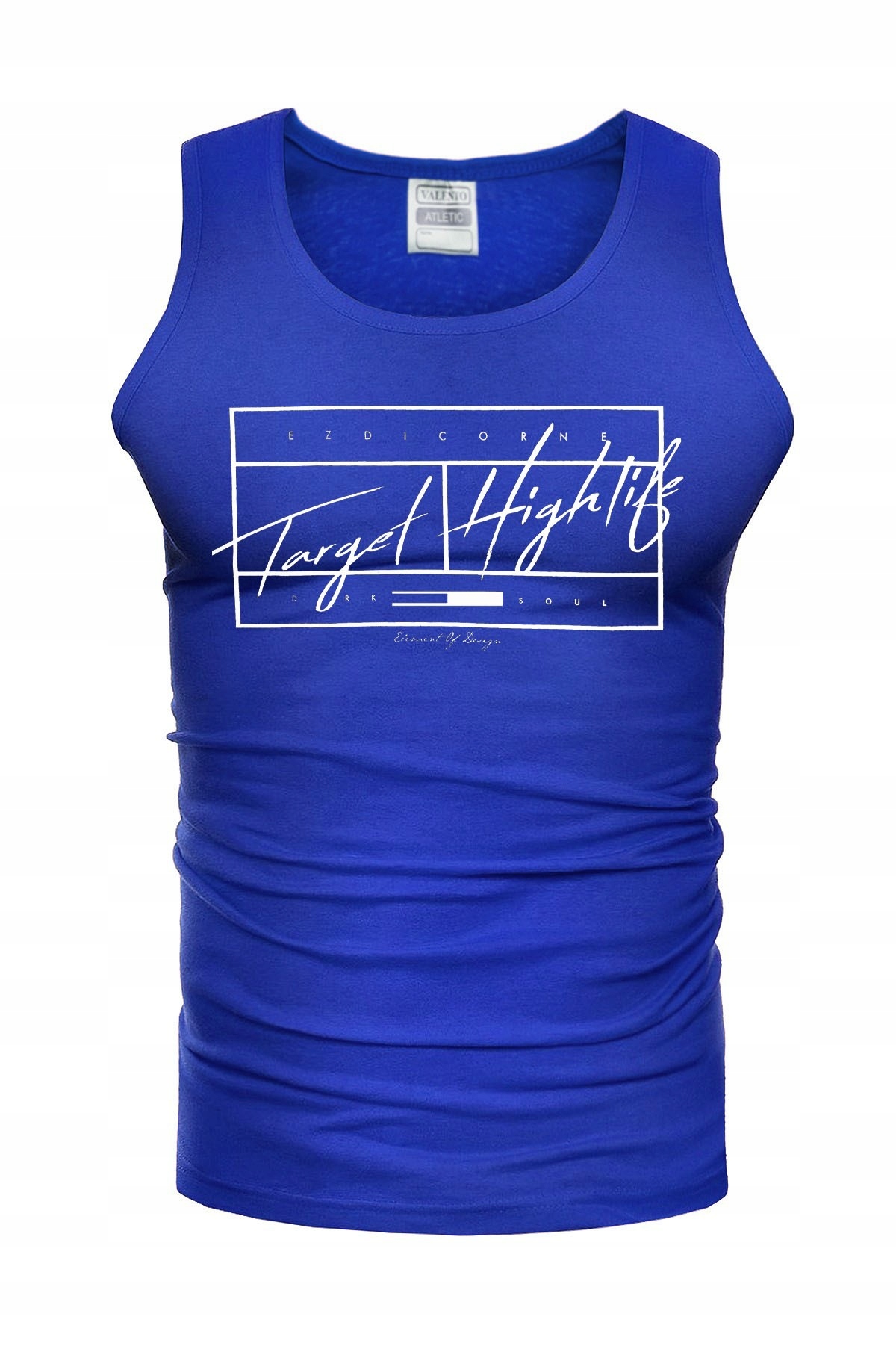 XL - KOSZULKA MĘSKA T-SHIRT BEZRĘKAWNIK 820