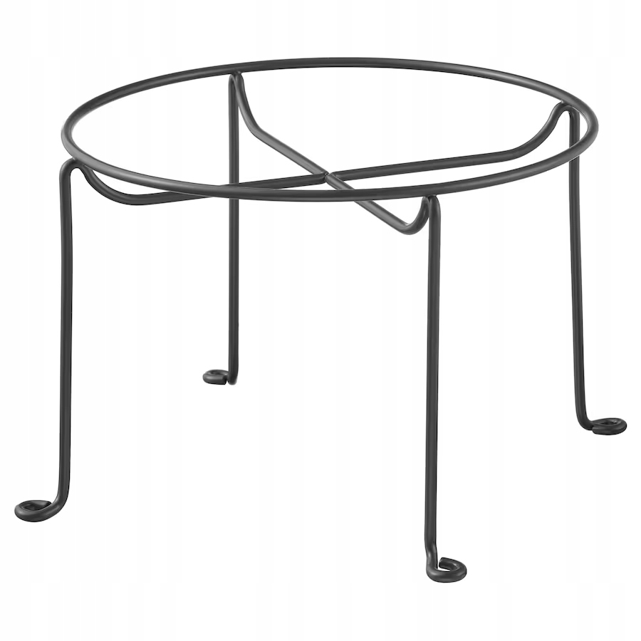 

Ikea Vardagen Stojak na słoik z kranem ciemnoszary