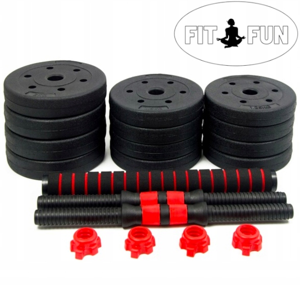 HANTLE 20KG ZESTAW 2x10KG SZTANGA GRYF ŁĄCZNIK EAN (GTIN) 5903760639822