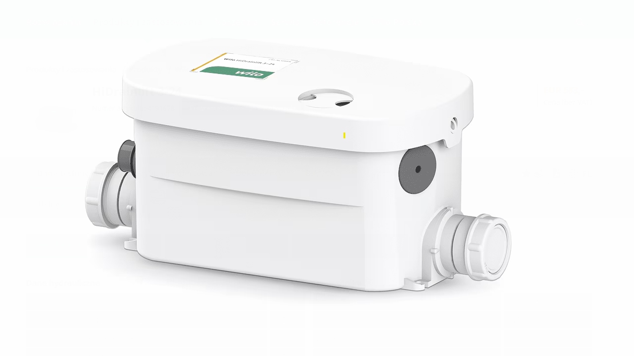 Domácí přečerpávací stanice DrainLift MINI3-XXS-EF