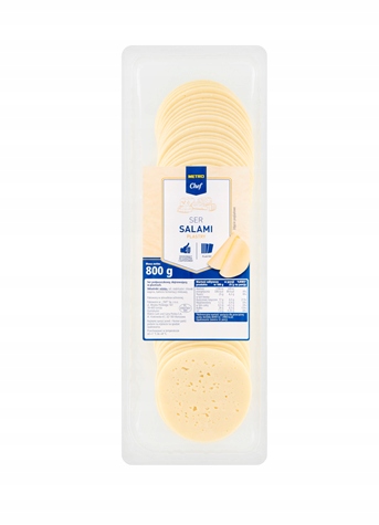 Levně Metro Chef Salámový sýr plátky 800 g