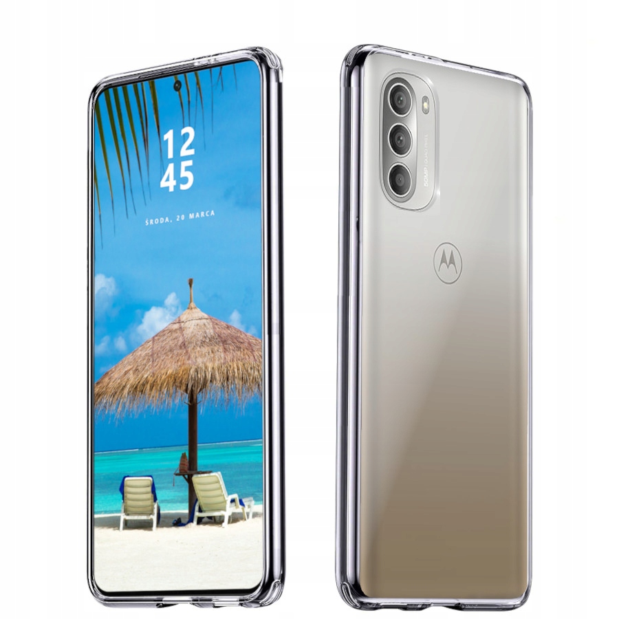 

Etui Crystal Liquid Do Motorola G51 Szkło