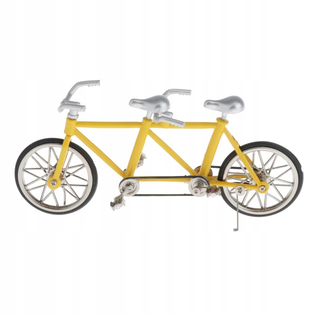 Skala 1:16 Tandem Model Zabawka Srebrny Żółty
