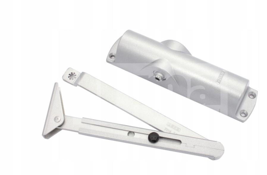 Samozavírač GEZE-1000 rameno standard bílý přítlačný přítah dveří