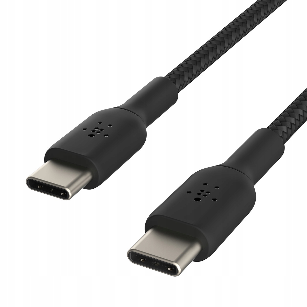 Belkin Kabel Usb C na Usb C 60W opletený, černý, 2 m