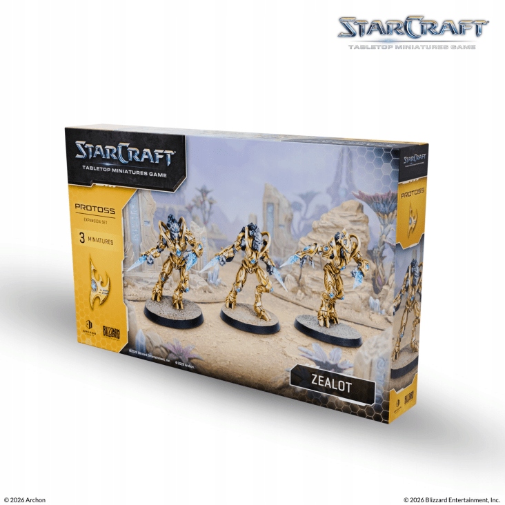 Gra planszowa Starcraft Zealot Protoss Expansion Set Archon Studio