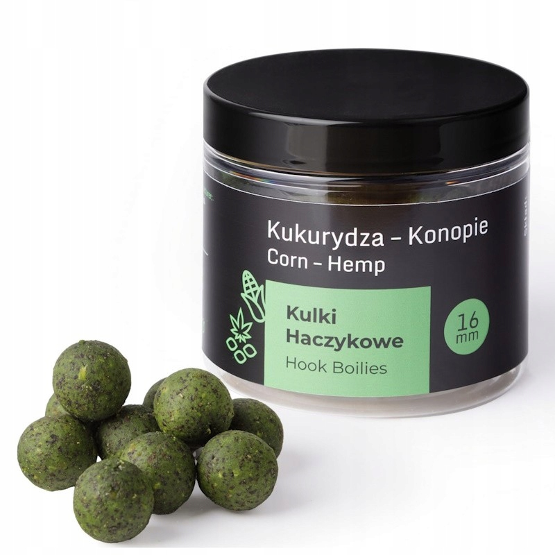 Kulki Haczykowe Carp Target Kukurydza Konopie Sweetcorn Premium 16mm 200ml