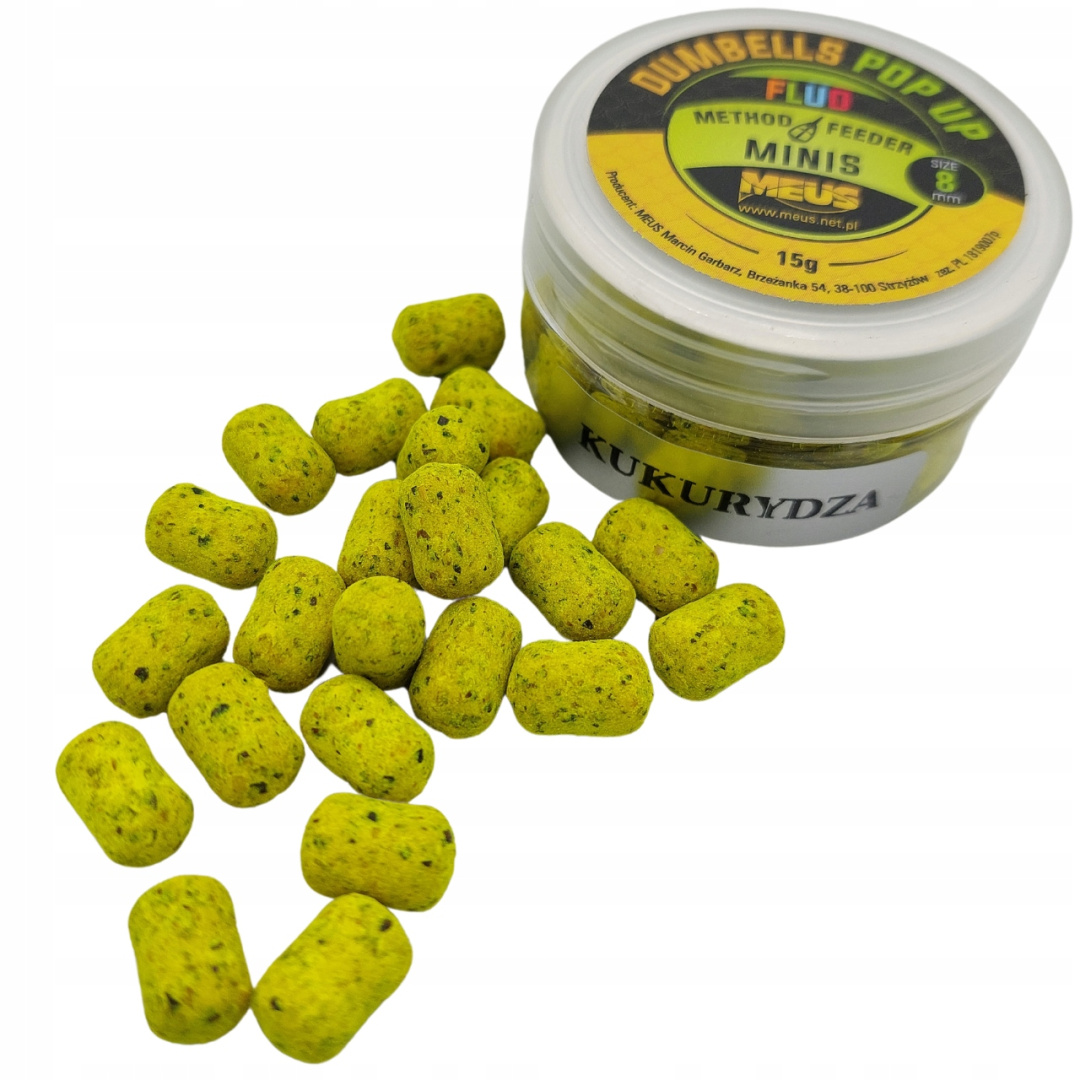 Meus Dumbells Fluo Pop Up 8MM Kukurydza Minis