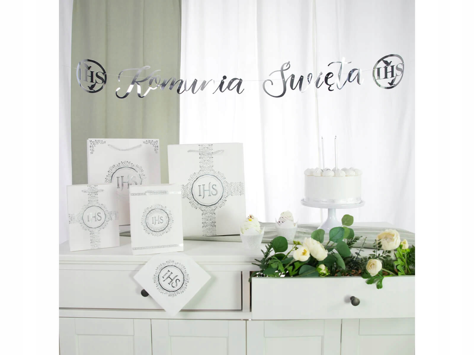 Torebka prezentowa Komunia Święta mała Stan opakowania oryginalne