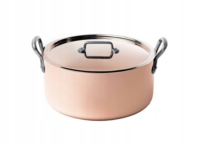 Hrniec Meďový de Buyer Inocuivre Tradition 3.3 L 20 cm s pokrievkou