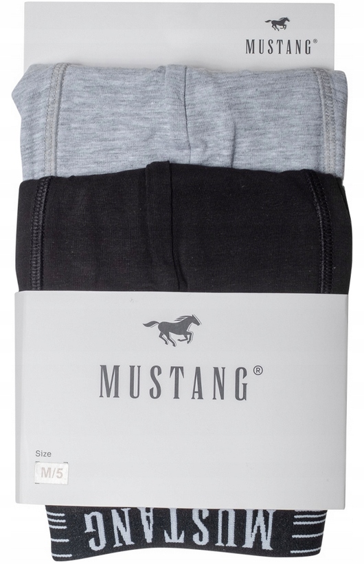 MUSTANG BOKSERKI MĘSKIE BAWEŁNA MAJTKI 2PAK XL Właściwości brak
