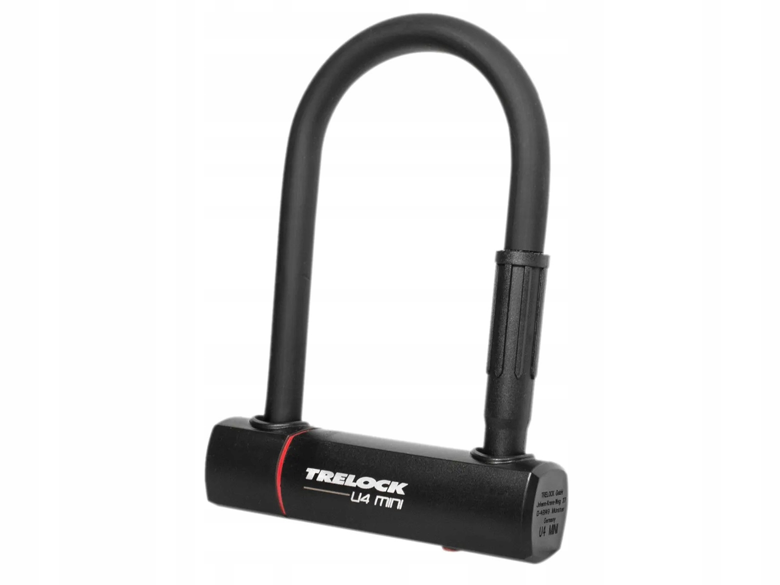 Zámek na kolo U-lock Trelock U4 Mini Zb 401 (83-152 mm), černý