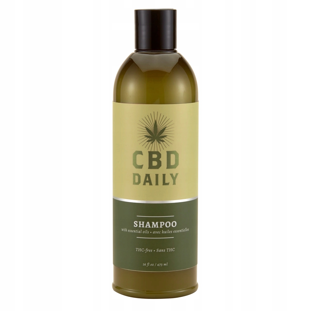 Earthly Body Šampon Cbd Daily 473 ml s konopným a arganovým olejem