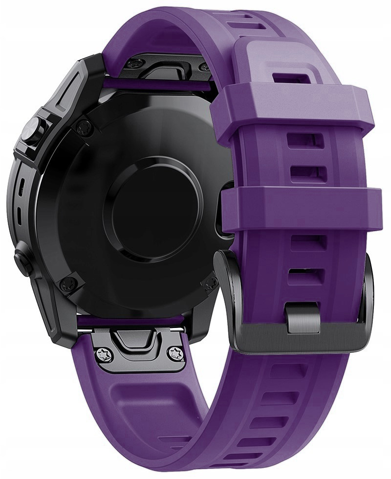 FIOLETOWY Pasek Garmin EPIX 2 (szerokość 22mm)