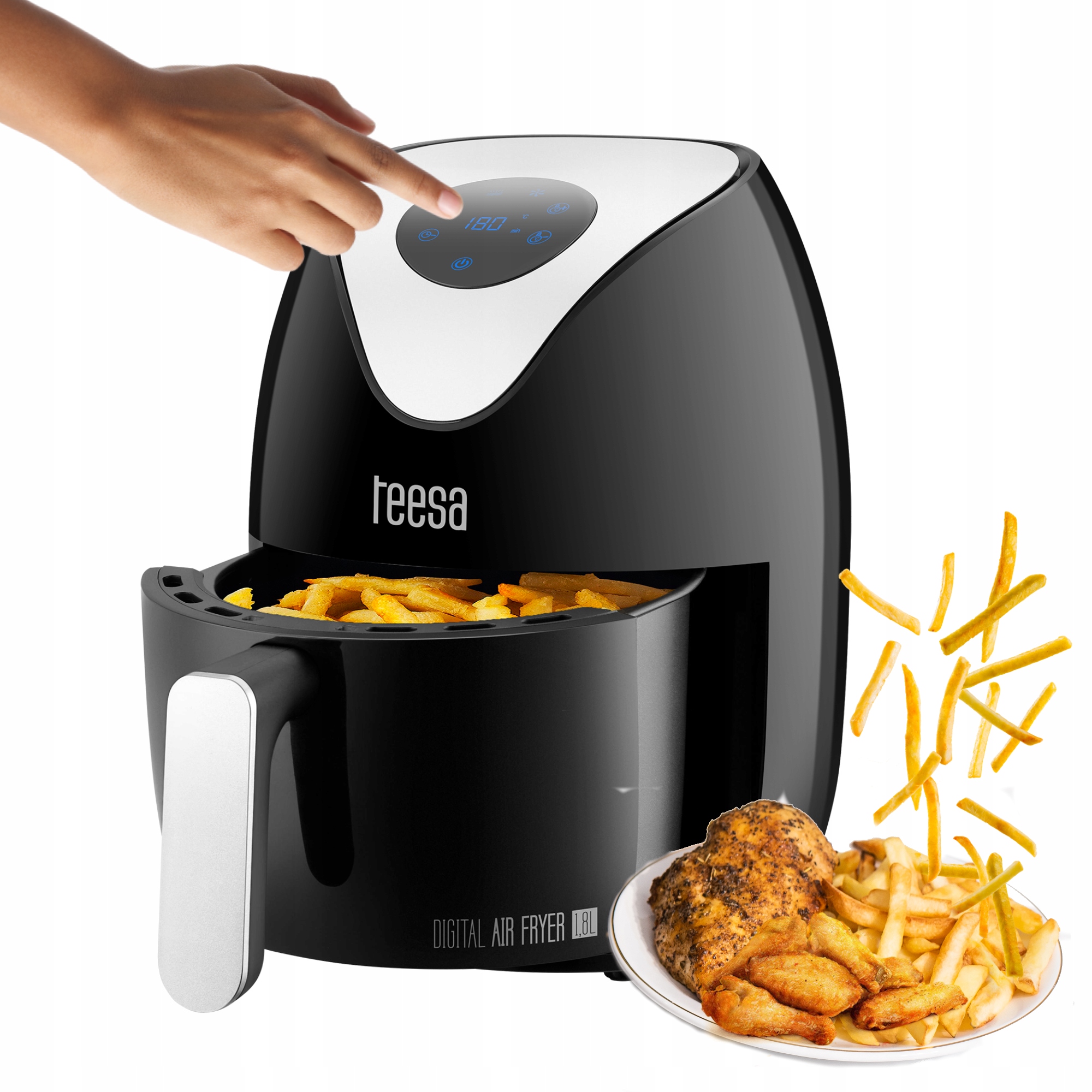 Frytkownica beztłuszczowa Teesa Digital Air Fryer