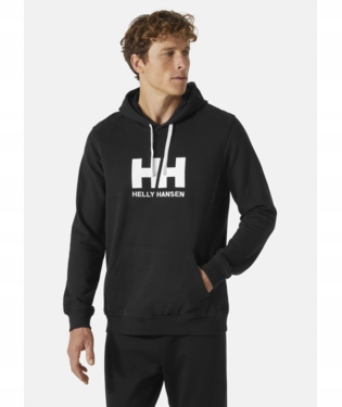 Mikina s kapucí Helly Hansen Mikina Logo Black L