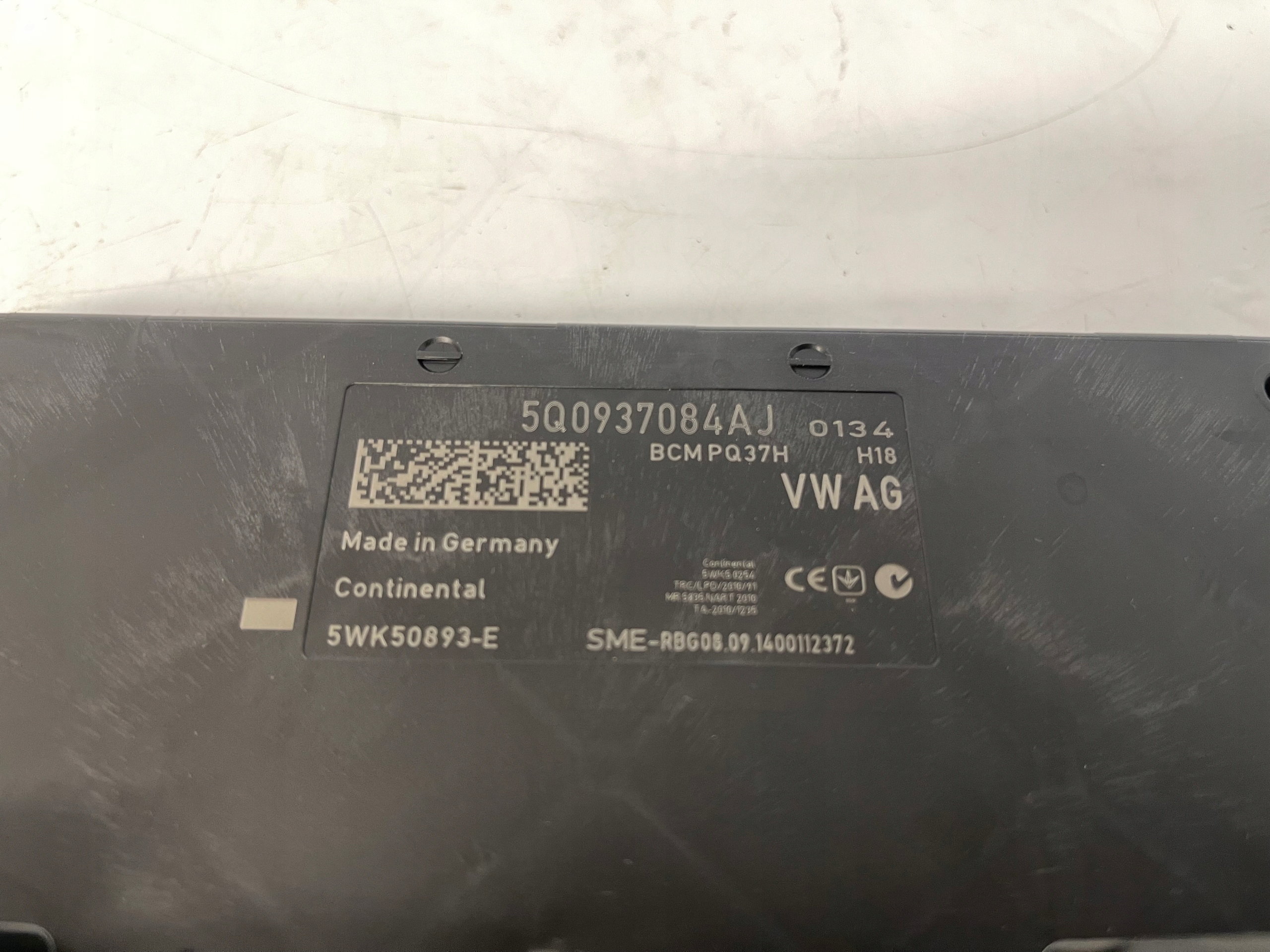 module control unit KOMFORTU BCM AUDI SKODA SEAT LEON III 5Q0937084AJ