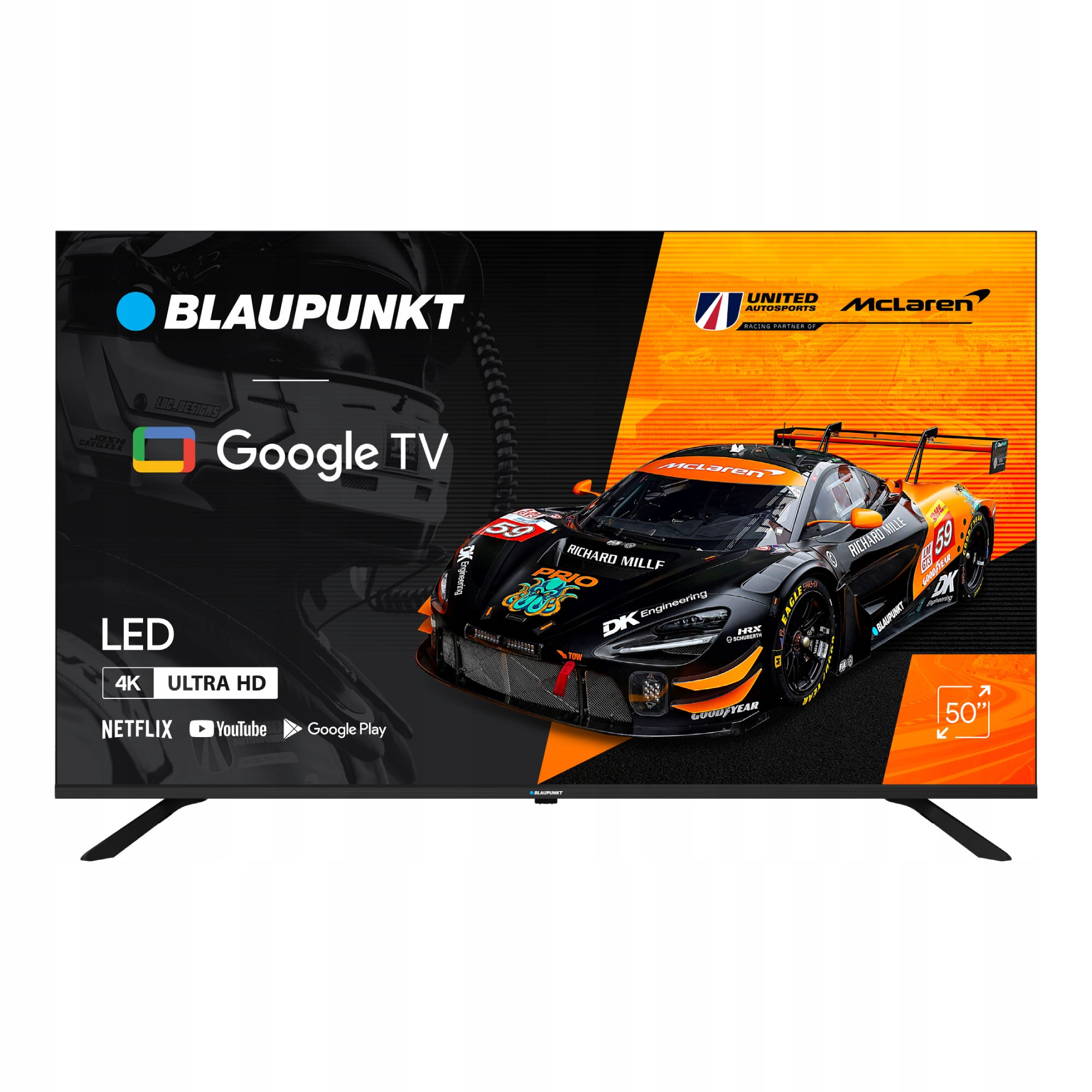 LED televízia Blaupunkt 50UGC5500S 50" Full HD čierna