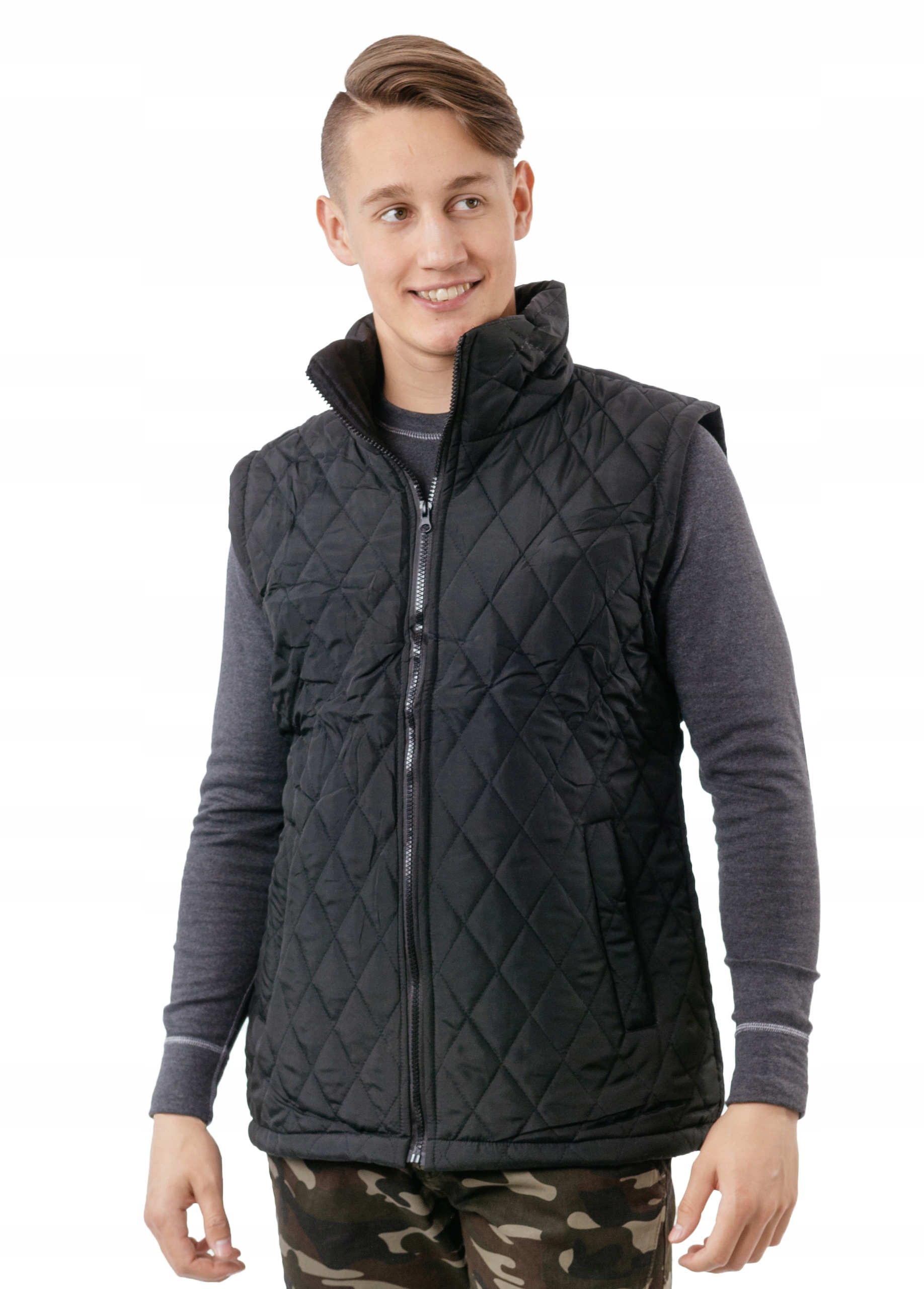 

Kamizelka Męska Ocieplana Bezrękawnik WW93-01 XXL