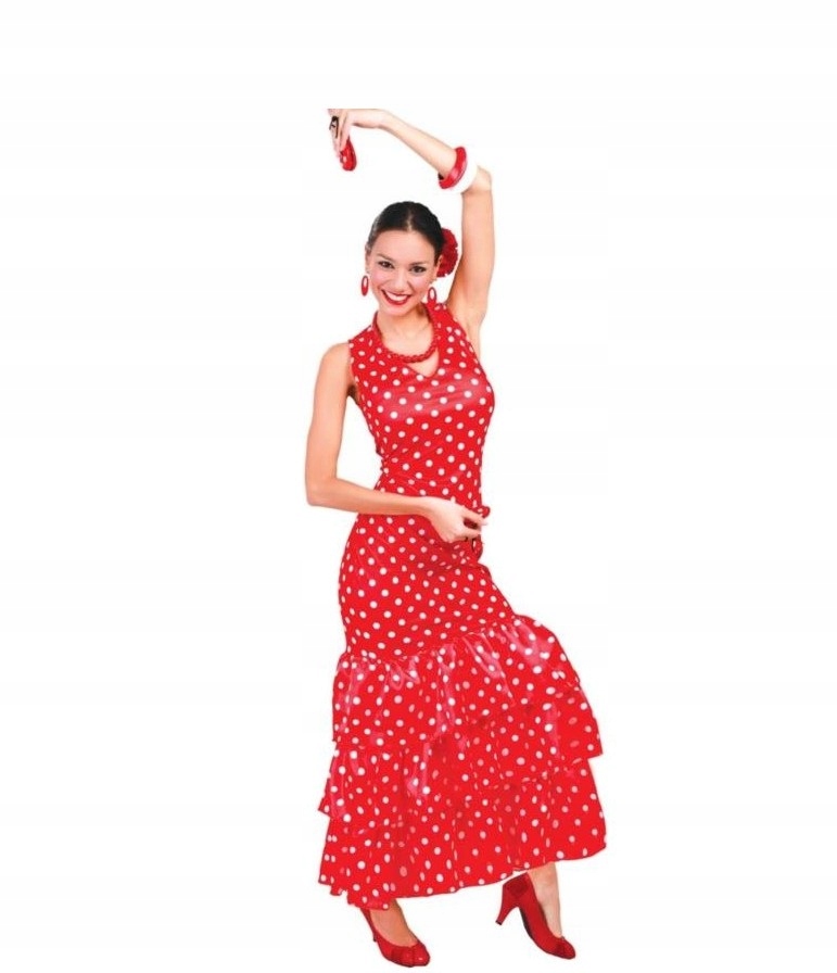 Kostým Flamenco Španělka Tanečnice velikost L