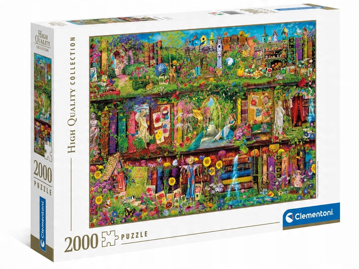 

Puzzle 2000 Hq The Garden Shelf, Clementoni