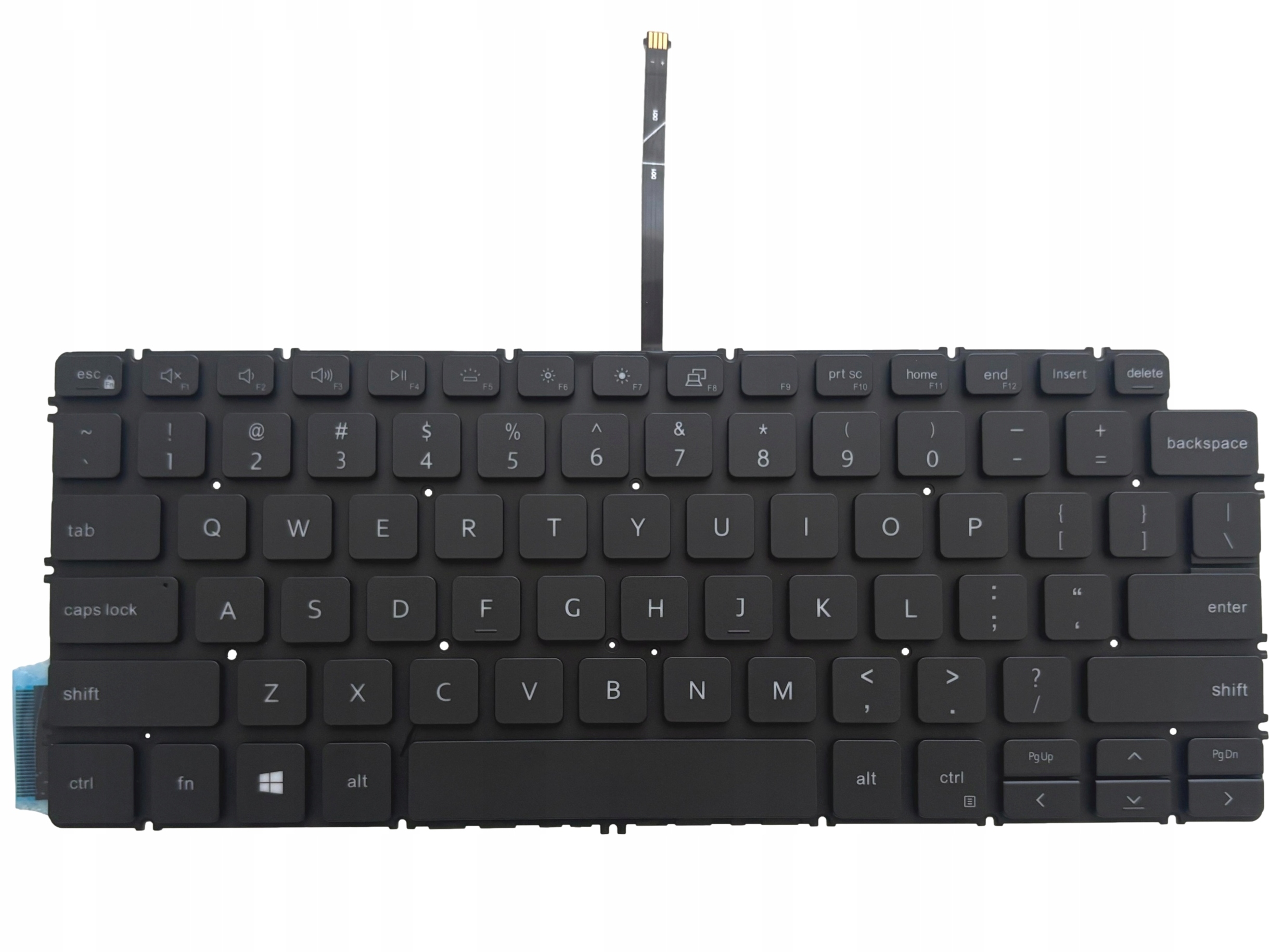 Klávesnice Pro Dell 3301 5390 5490 5493 7391 7491 5498 5300 5401 Led Černá