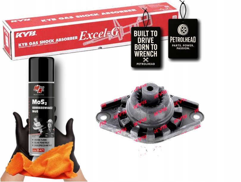 Polštář Tlumiče Zadní L/p Nissan Almera II Almera #Petrolhead Pro+ Kit1