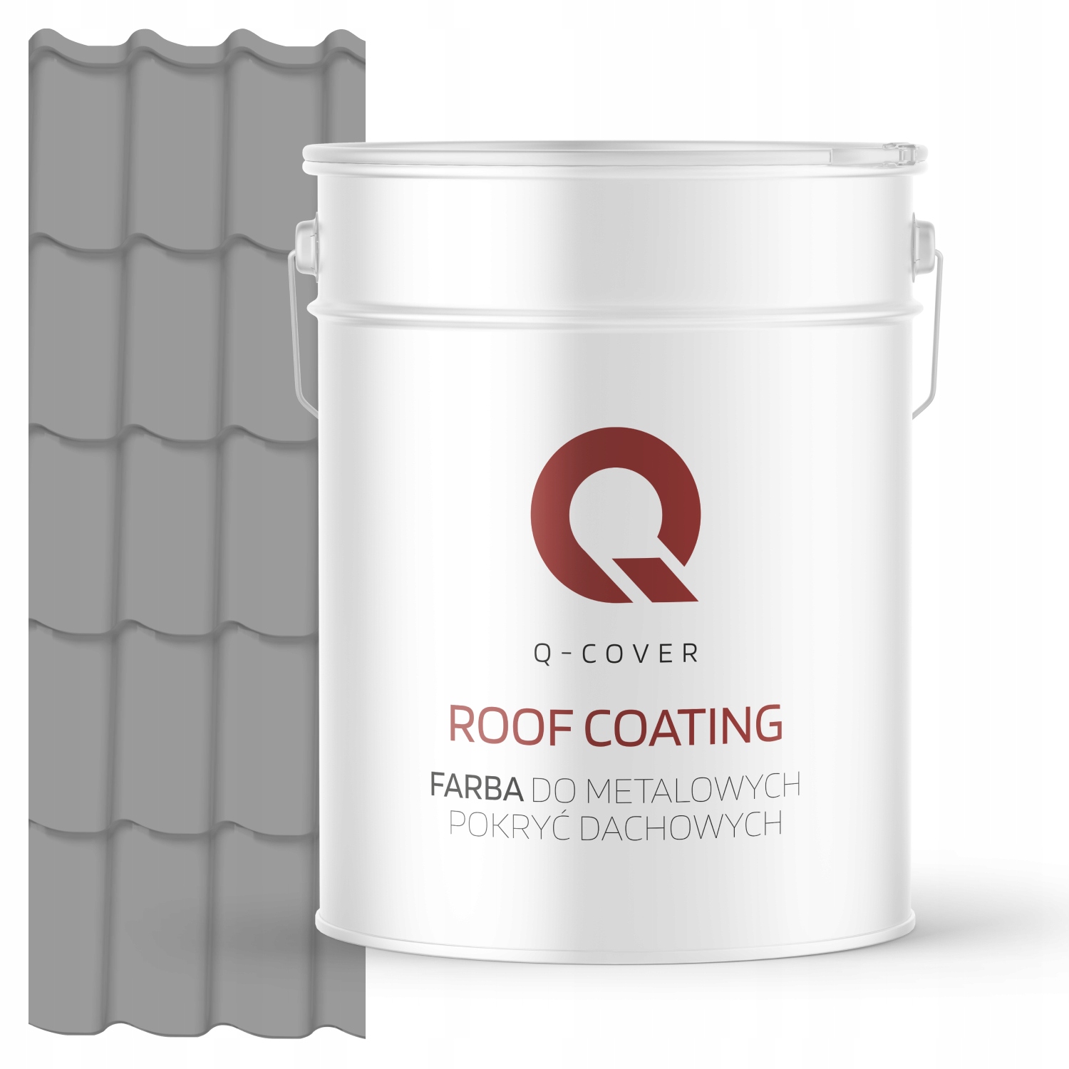 Farba Na Kovové Strechy Z Plechu Sivá Signálna Ral 7004 10 L Lesk