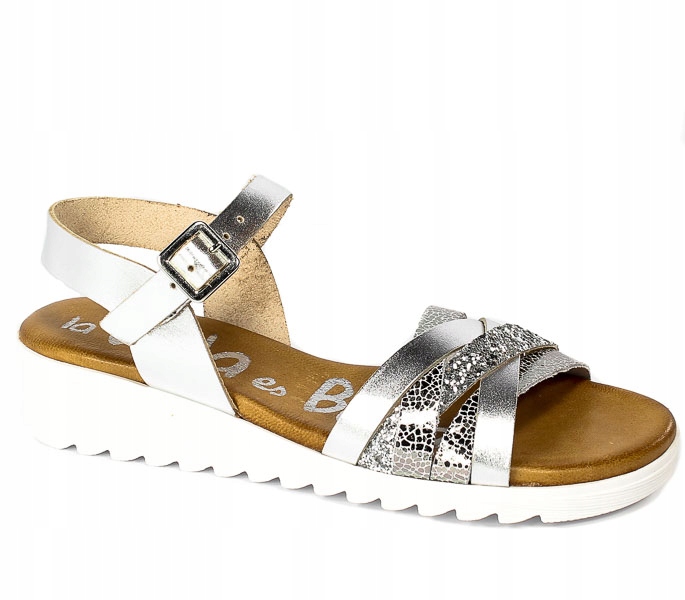 

Sandały La Vida Es Bella 4636 Plata