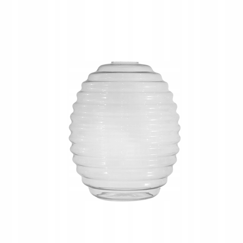 Stínidlo 4306 „ul“ E27 sklo světlé, dvouotvorový lustr, průměr 21 cm