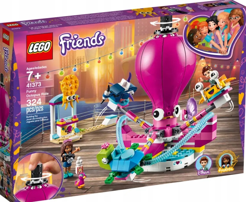 Lego Friends 41373 Karuzela z ośmiornicą