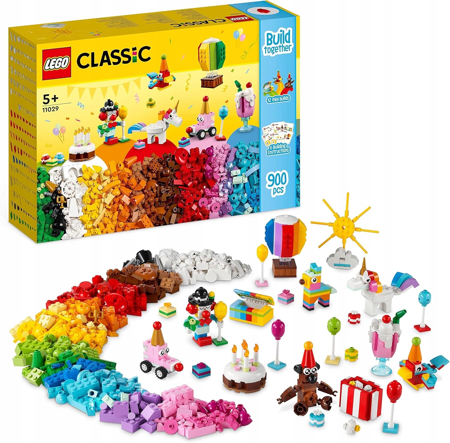 Lego Classic 11029 – kreativní párty sada (900 kostek)