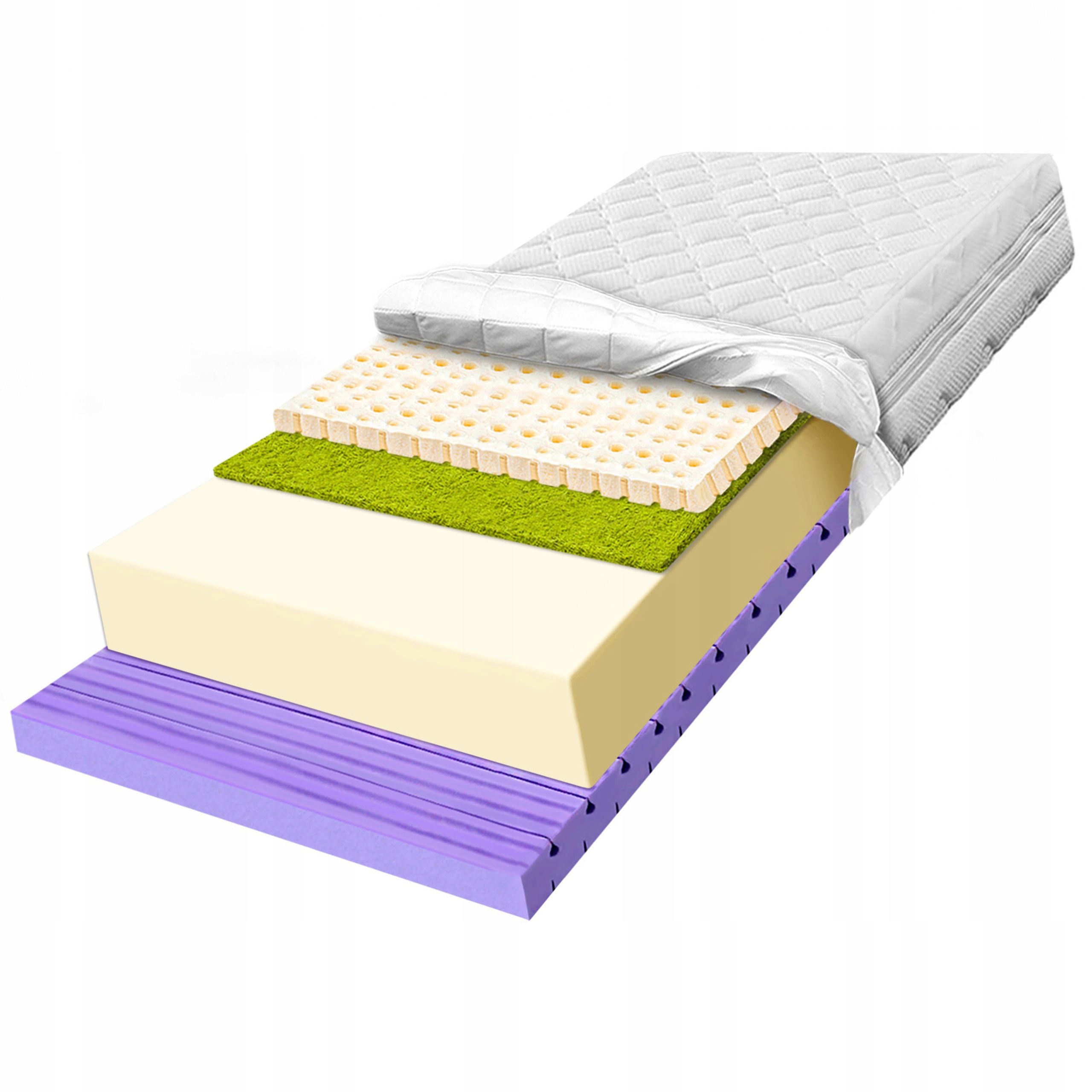 Pěnová Matrace 60x180 anticelulitidová na křeče, elastická H2 H3 25cm