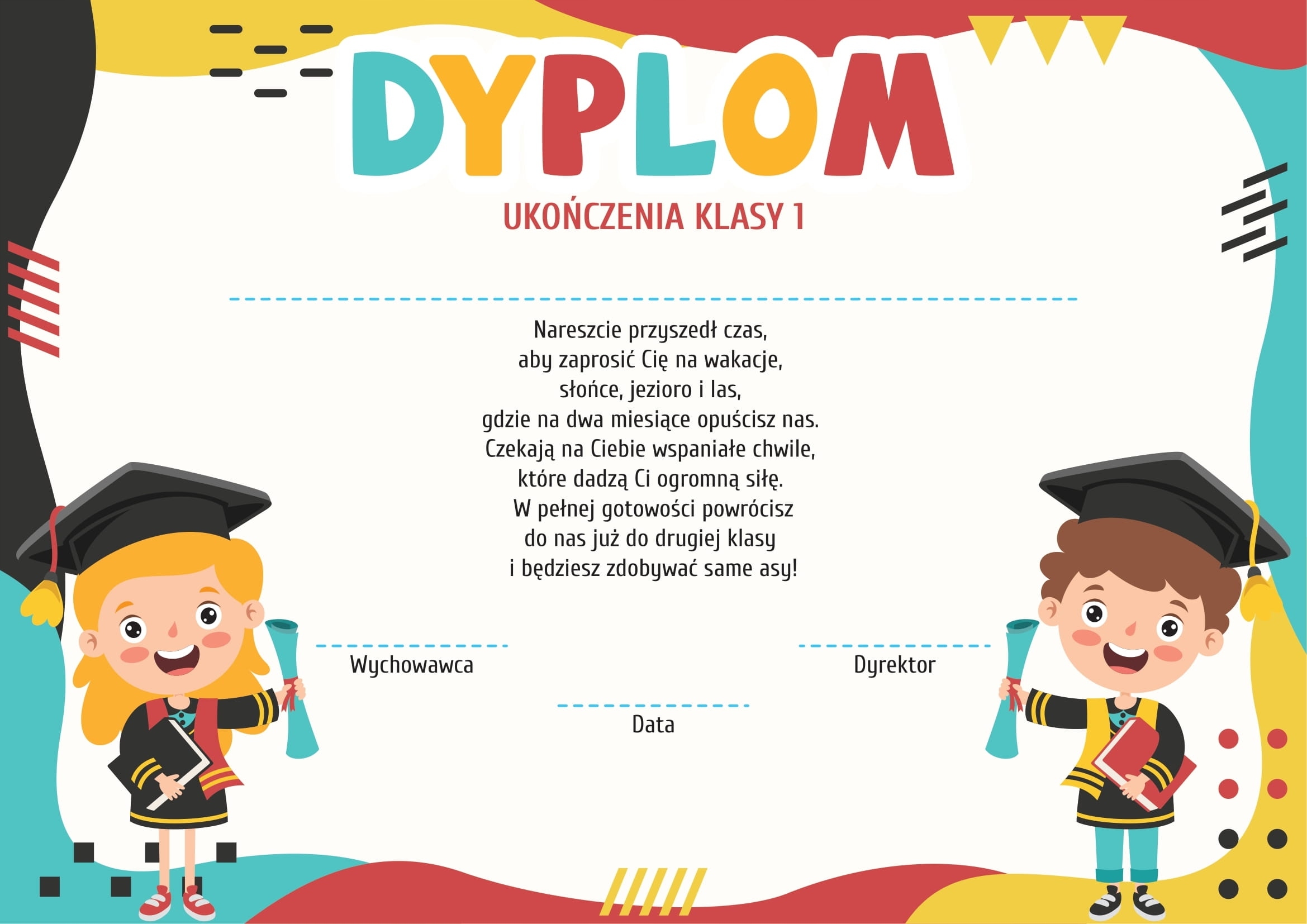 

Dyplom Ukończenia Klasy 1 wz.21