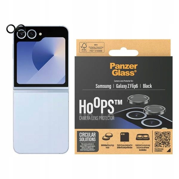 Ochranný kroužek na objektiv fotoaparátu PanzerGlass Hoops Camera Sam Z Flip6 F741 7372